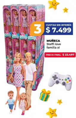 Supermayorista Vital Muñeca steffi love familia xl oferta