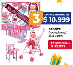 Supermayorista Vital Bebote coche/cuna/ silla oferta