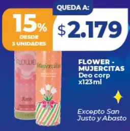 Supermayorista Vital Flower- mujercitas deo corp oferta