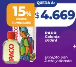 Supermayorista Vital Paco colonia oferta