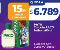 Supermayorista Vital Pato colonia paco futbol oferta