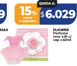 Supermayorista Vital Flower perfume rose edt c/ vap oferta