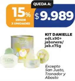 Supermayorista Vital Kit danielle edt.x90+ jabonera/ jab oferta