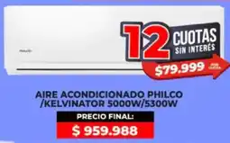 Supermayorista Vital Philco aire acondicionado /kelvinator oferta