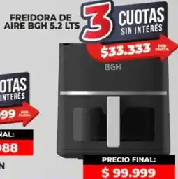 Supermayorista Vital Bgh freidora de aire oferta
