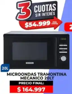 Supermayorista Vital Microondas tramontina mecanico oferta