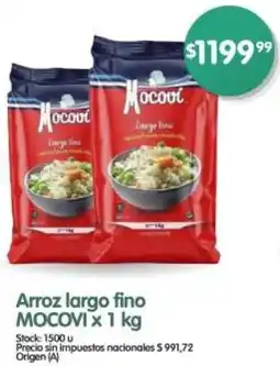 Supermercados Buenos Días Mocovi arroz largo fino oferta