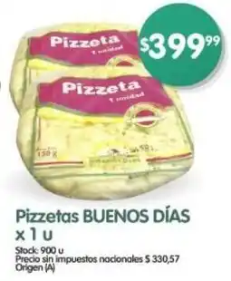 Supermercados Buenos Días Buenos días pizzetas oferta