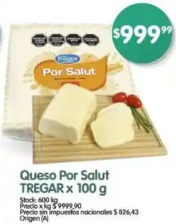 Supermercados Buenos Días Tregar queso por salut oferta