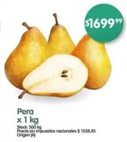 Supermercados Buenos Días Pera oferta