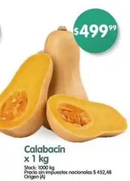 Supermercados Buenos Días Calabacín oferta