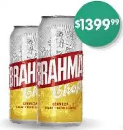 Supermercados Buenos Días Brahma cerveza rubia lata oferta