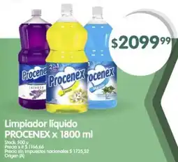 Supermercados Buenos Días Procenex limpiador líquido oferta