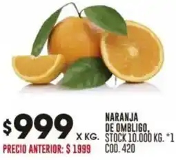 Coto Naranja de ombligo oferta