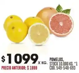 Coto Pomelos oferta