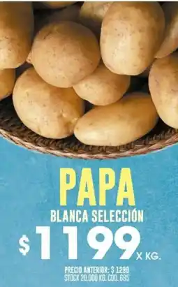 Coto Papa blanca selección oferta