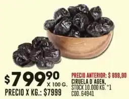 Coto Ciruela d'agen oferta