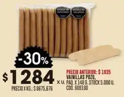Coto Vainillas pozo oferta