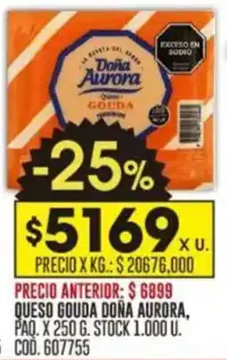 Coto Queso gouda dona aurora oferta