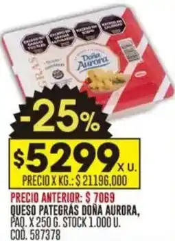 Coto Queso pategrás doña aurora oferta