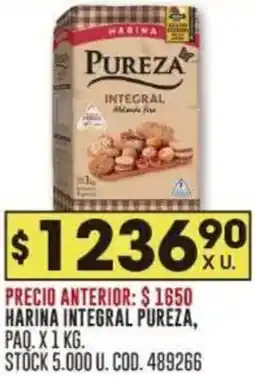 Coto Pureza harina integral oferta
