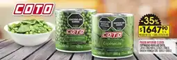Coto Coto espinacas/arvejas oferta