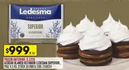 Coto Ledesma superior azúcar blanco refinado oferta