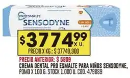 Coto Sensodyne crema dental pro esmalte para niños oferta