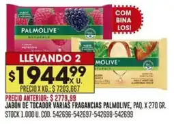 Coto Palmolive jabón de tocador varias fragancias oferta