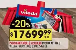 Coto Vileda escoba action 3 oferta