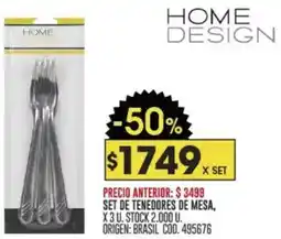 Coto Home design set de tenedores de mesa oferta