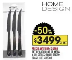 Coto Home design set de cuchillos de mesa oferta