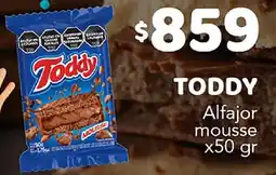 Nini Mayorista Toddy alfajor mousse oferta