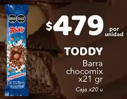 Nini Mayorista Toddy barra chocomix oferta