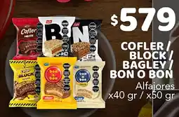 Nini Mayorista Cofler / block bagley bon o bon alfajores oferta