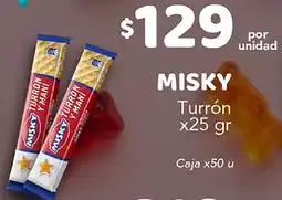 Nini Mayorista Misky turrón oferta