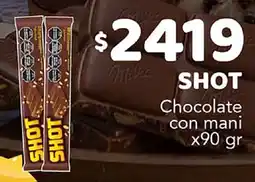 Nini Mayorista Shot chocolate con mani oferta