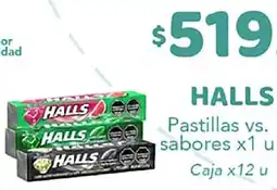 Nini Mayorista Halls pastillas vs. sabores oferta