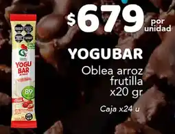 Nini Mayorista Yogubar oblea arroz frutilla oferta