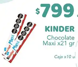 Nini Mayorista Kinder chocolate maxi oferta