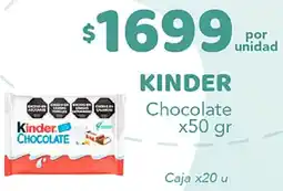 Nini Mayorista Kinder chocolate oferta