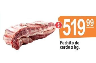 Autoservicio Capo Pechito de cerdo x kg. oferta