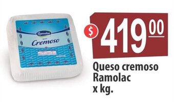 Autoservicio Capo Queso Cremoso Ramolac x kg. oferta