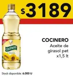 Nini Mayorista Cocinero aceite de girasol pet oferta