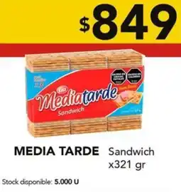 Nini Mayorista Media tarde sandwich oferta