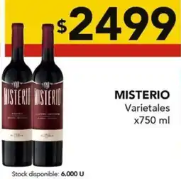 Nini Mayorista Misterio varietales oferta