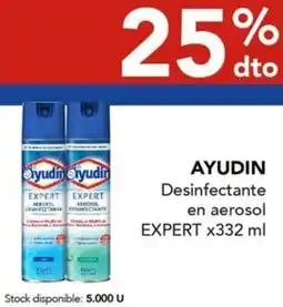 Nini Mayorista Ayudin expert desinfectante en aerosol oferta