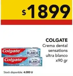 Nini Mayorista Colgate crema dental sensations ultra blanco oferta