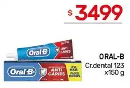 Nini Mayorista Oral-B cr.dental 123 oferta