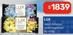 Nini Mayorista Lux jabón botanico varias fragancias oferta